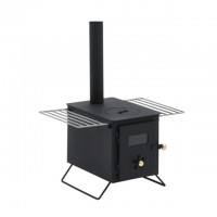 Portable camping BBQ wood stove ,charcoal cooking stove