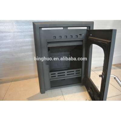 Cast Iron wood Fireplace for sale