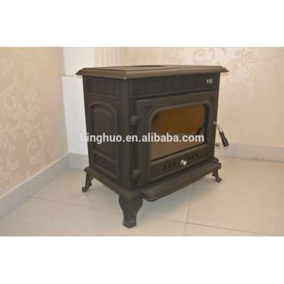 High standard beatiful design wood burning stove for sale