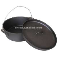 cast iron dutch oven camping oven