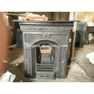 customize indoor real fire place,metal sheet fireplace