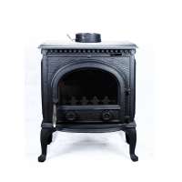 my outdoor antique cast iron smokeless wood burning stove