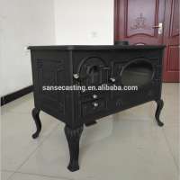 China supplier wood burning cooking stove, wood stove BSC308